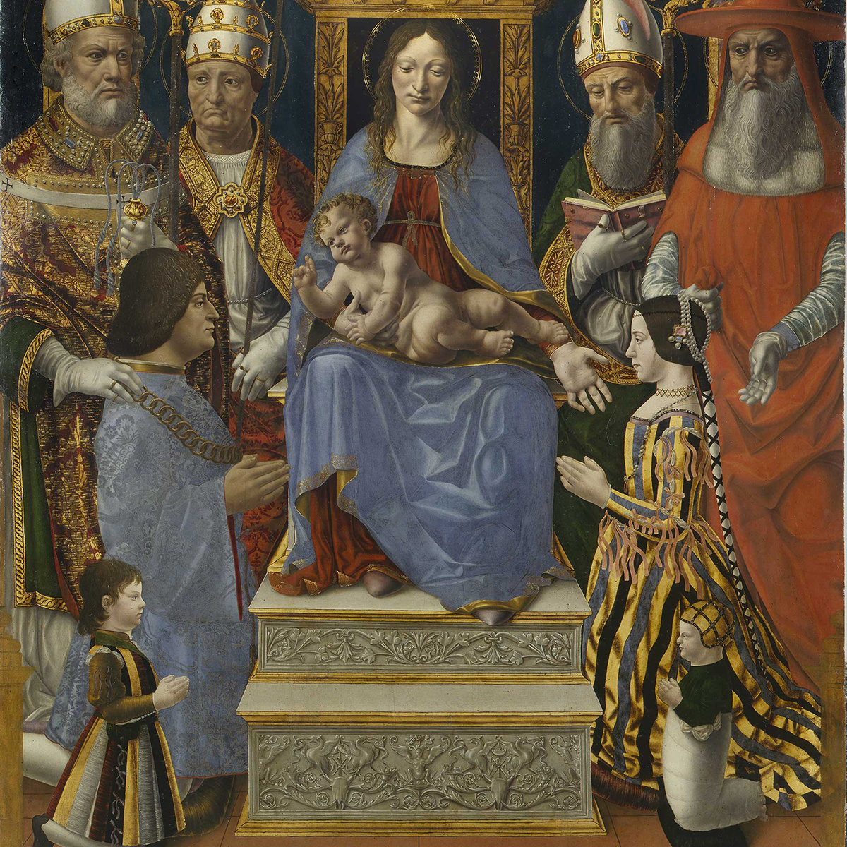 dipinse la pala di brera