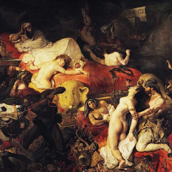 Protetto: La morte di Sardanapalo di Eugène Delacroix